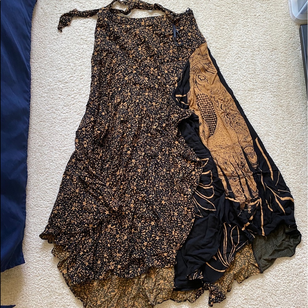 Free People Asymmetrical Skirt